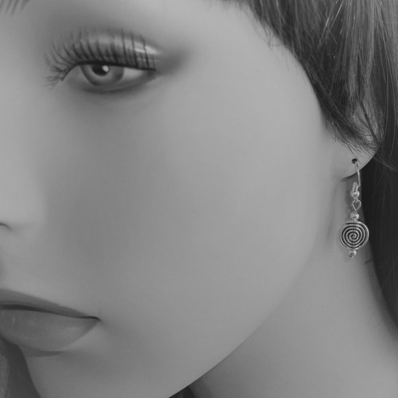 Silver Earring Set Everyday Casual Jewelry 6592 - Picture 6 of 8